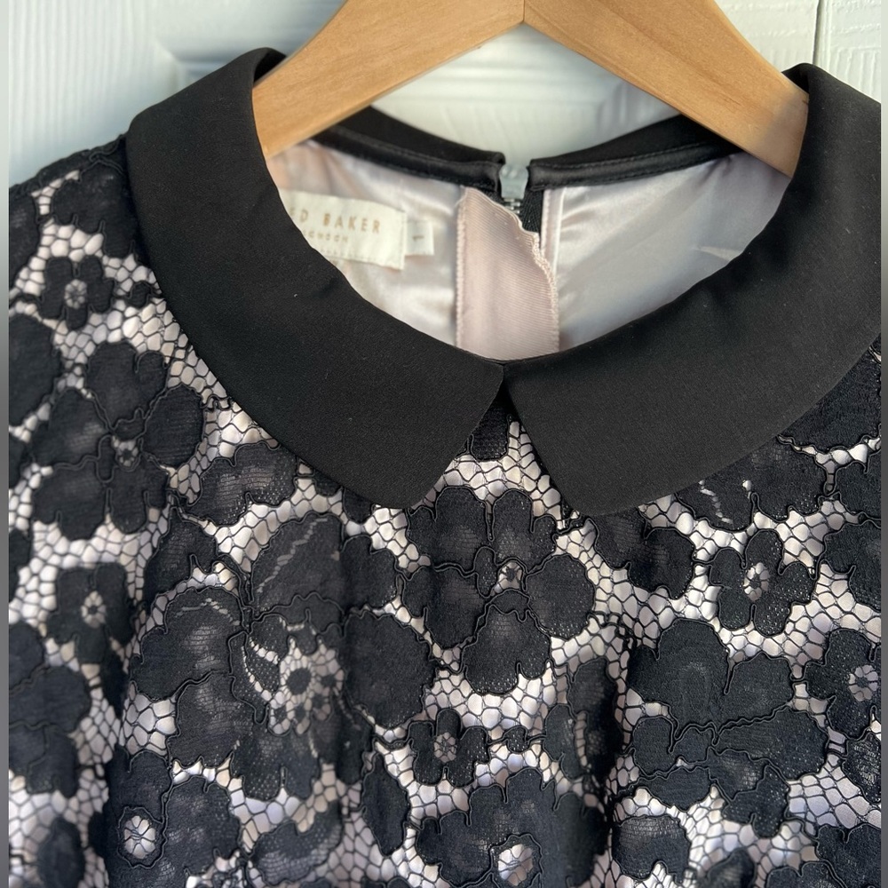 Ted baker lace dress size 1 - Picture 3 of 3